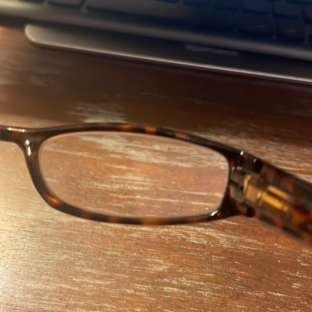 Ellen Tracy Brown Tortoise Rectangular Eyeglasses… - image 8